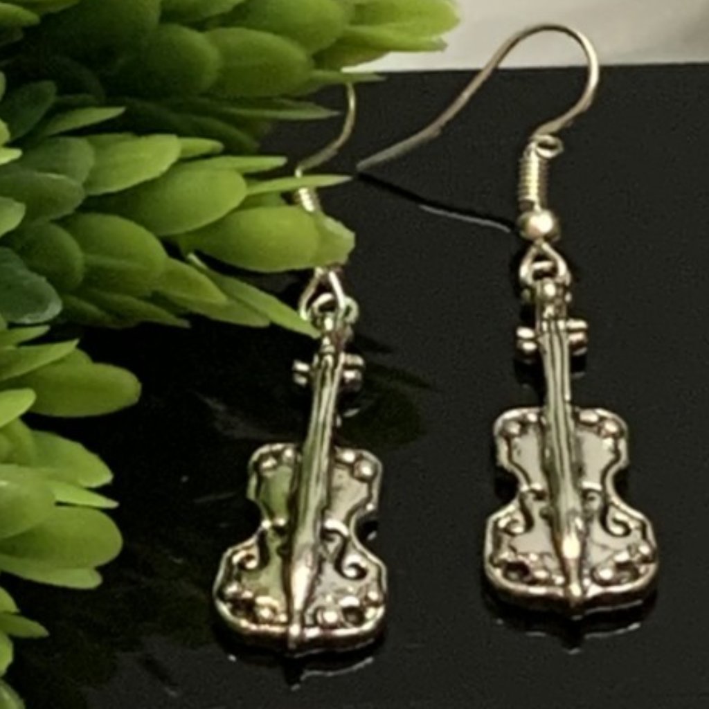 Violin Earring Orchestra Earring Band Earring Symphany Earring Instrument